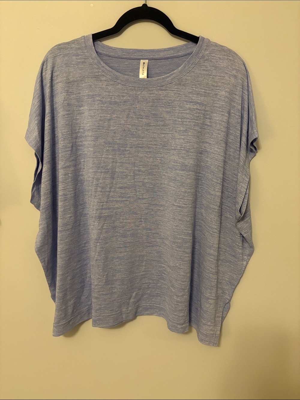 Athleta Light Purple/Blue Women's Relaxed Knit Top XXL